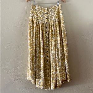 Free People maxi skirt